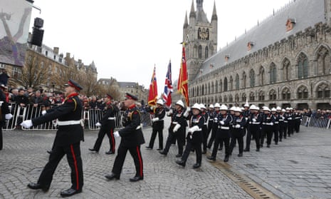 Thousands gather at Ypres for last great act of remembrance, Armistice  centenary