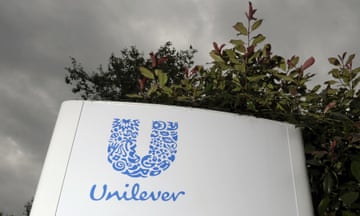 A Unilever sign.