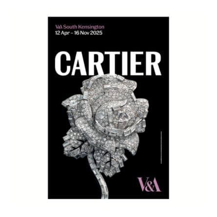 V&A Shop CARTIER exhibition poster