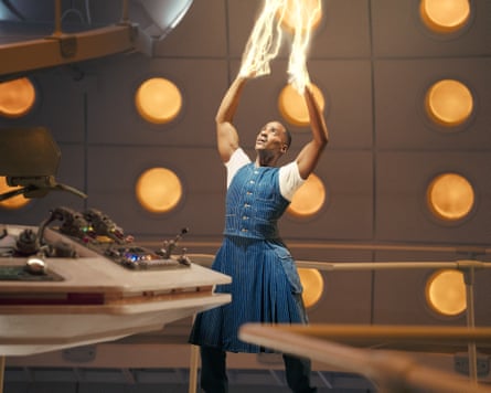 ‘The Ncuti Gatwa series was the worst series of Doctor Who I’ve ever seen’ … Gatwa in the finale of the latest series of Doctor Who.