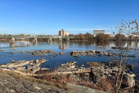 Salt water creeping up Delaware River in worrying sign for big fresh water source | US news | The Guardian