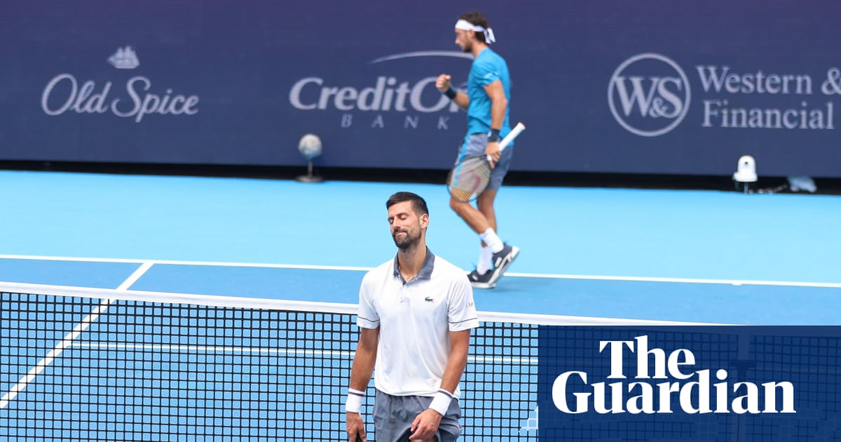 Novak Djokovic suffers in Cincinnati heat as Thiago Agustín Tirante inflicts shock defeat