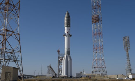 Proton rocket at Baikonur
