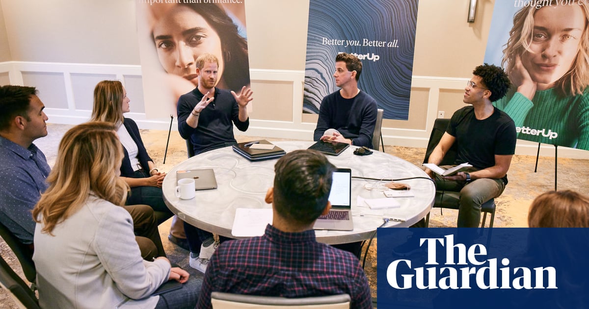 Website of Queen's charity promotes Prince Harry's US coaching firm | Prince Harry | The Guardian