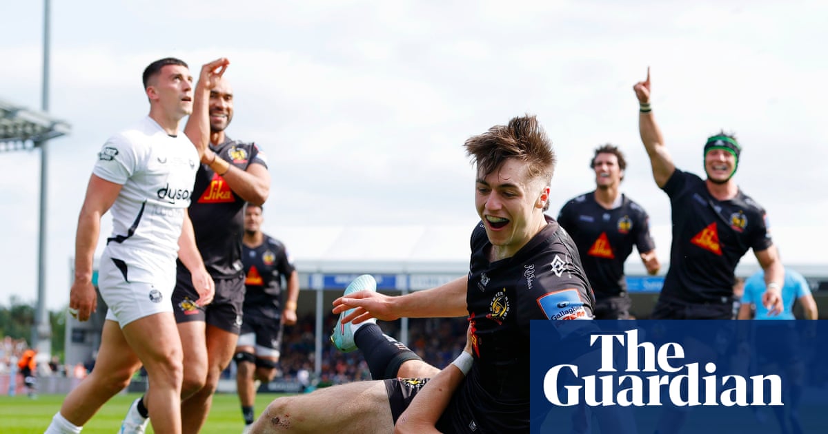 Campbell Ridl boosts Exeter’s Prem playoff push with victory over Bath