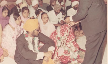 Harjinder Jutley on his wedding day