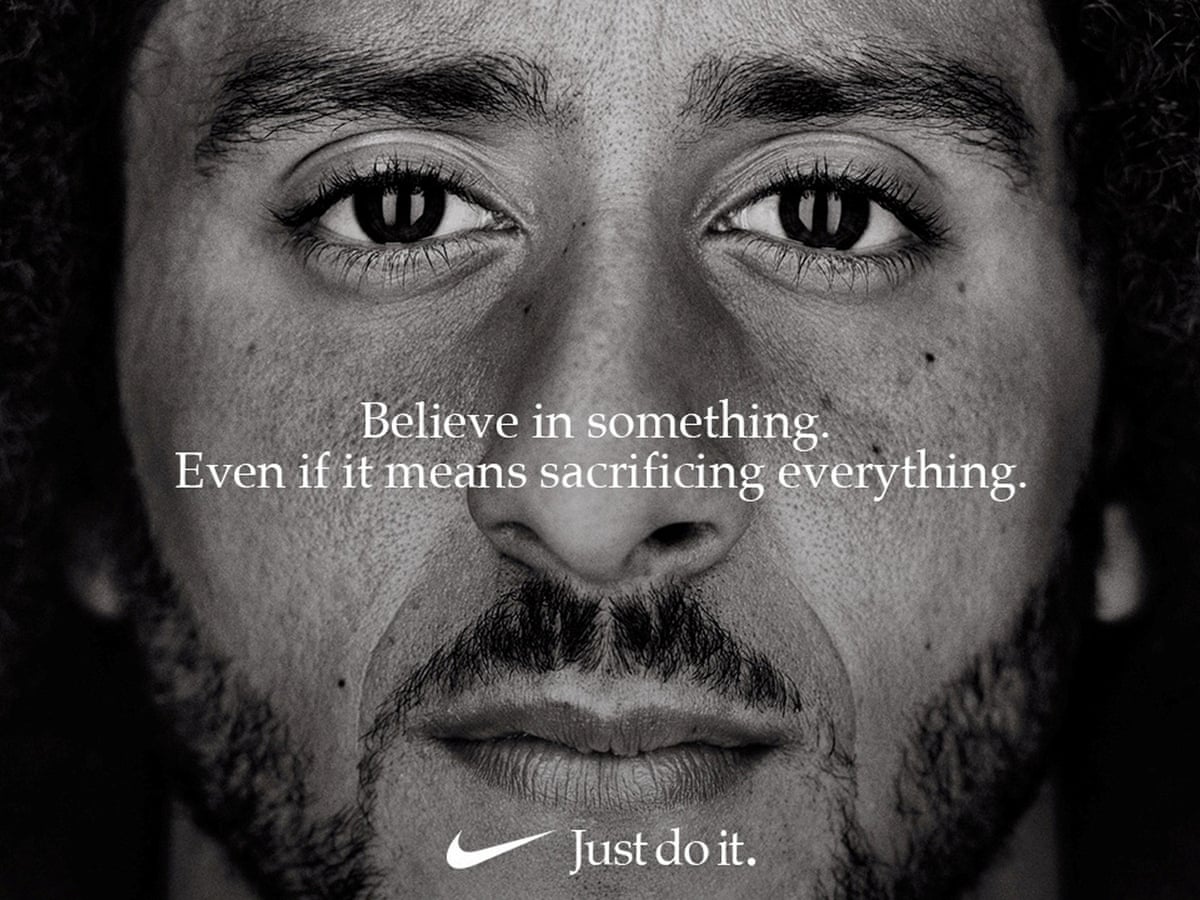 Nike a transformé Colin Kaepernick en homme-sandwich