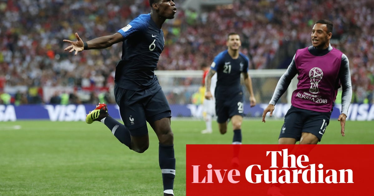 World Cup 2018 final: France v Croatia – live updates! | Football | The