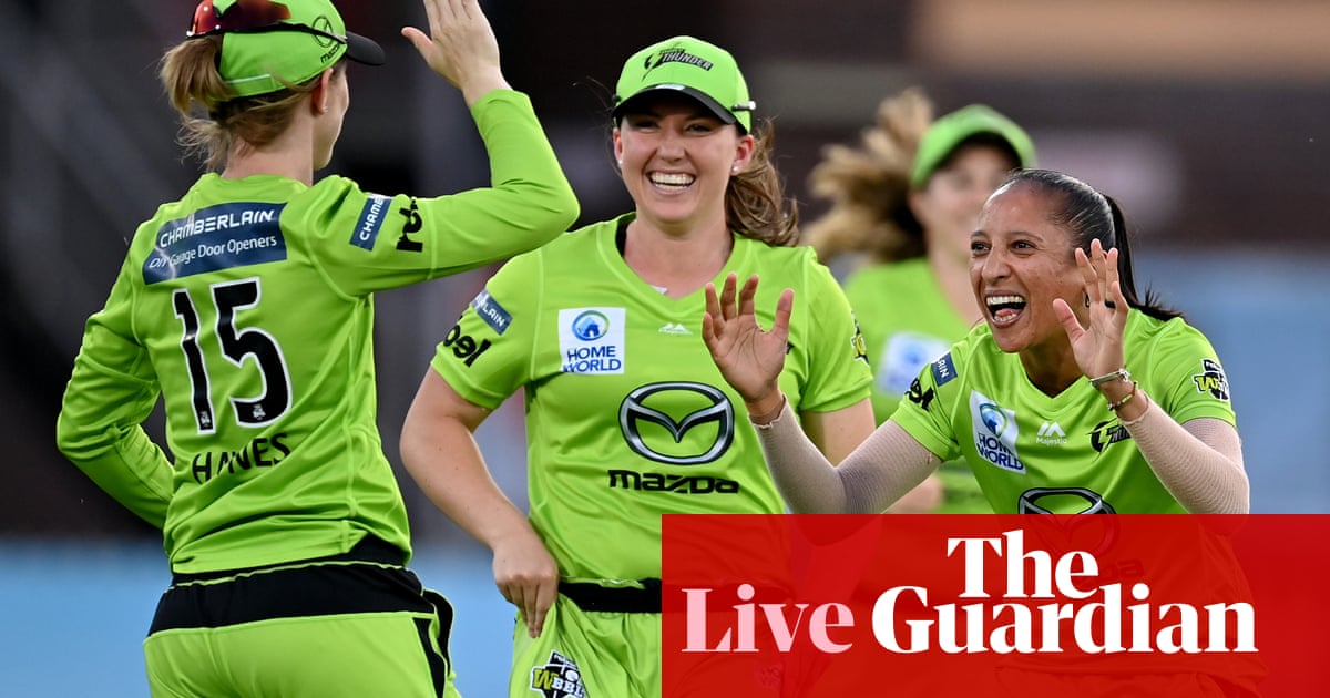 WBBL 2020 final: Melbourne Stars v Sydney Thunder – Womens Big Bash League live!