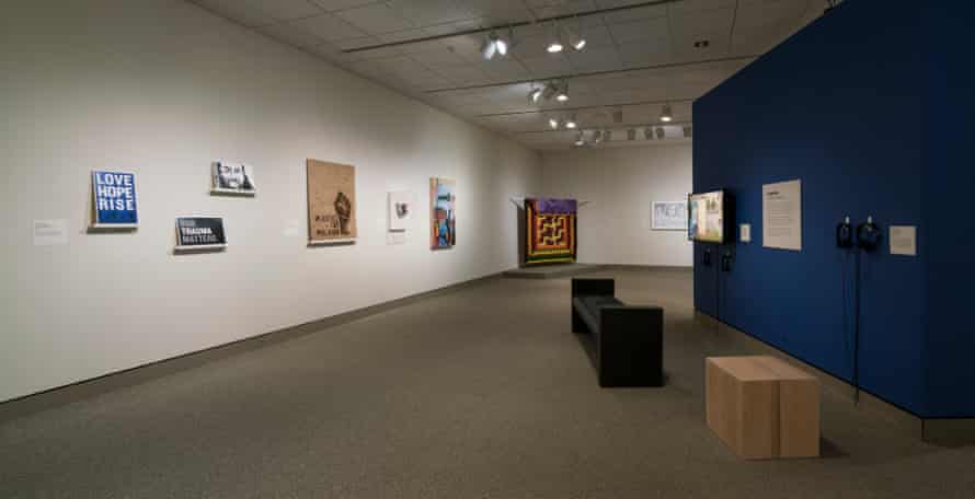 Installation views of the exhibition Art and Healing: In the Moment.
