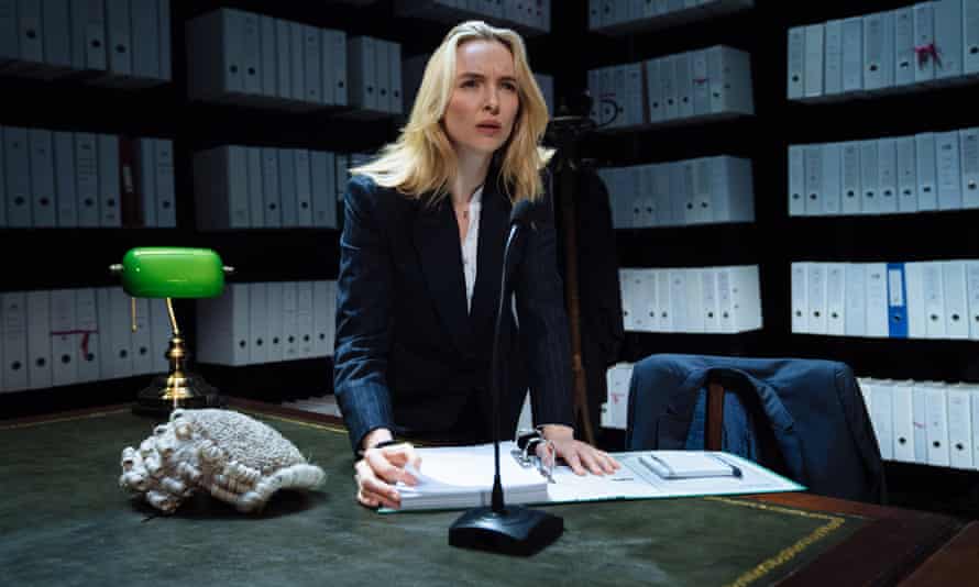 Jodie Comer in Prima Facie.