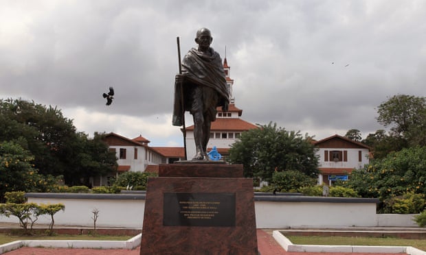 Gandhi statue at the University of Ghana