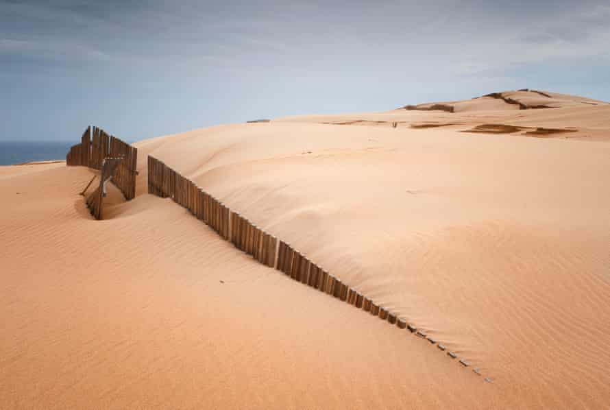 Sand dunes at Punta Paloma