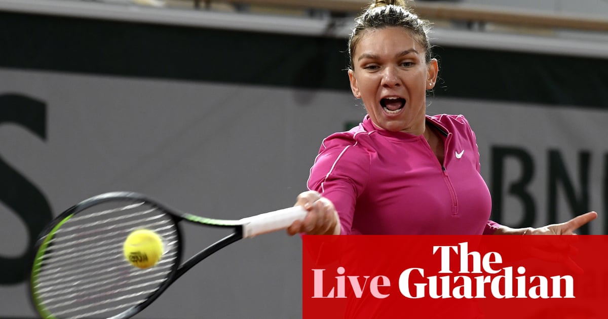 French Open 2020 Halep Nadal And Zverev In Action On Day Eight Live Sport The Guardian