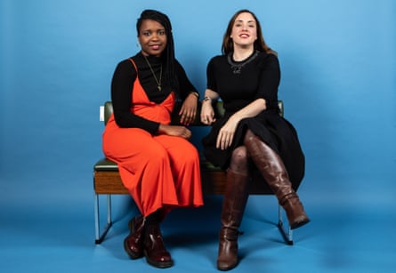 Temi has a lot to say about her generation’: menror Lucy Prebble, right, with Temi Wilkey