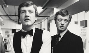 Barry Hearn with Steve Davis in 1982