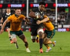 Wallabies blown away by All Blacks blitz as Bledisloe Cup misery extends to 24th year