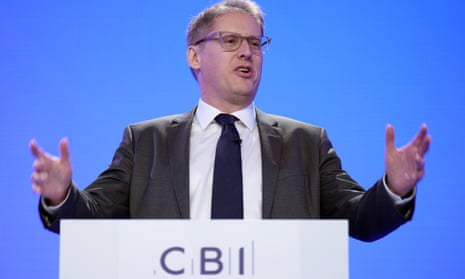 Tony Danker at the CBI conference in 2021