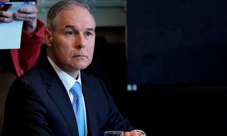 Scott Pruitt, the Environmental Protection Agency administrator. The Government Accountability Office issued its findings on Monday in a letter to Senate Democrats who had requested a review of Pruitt’s spending.