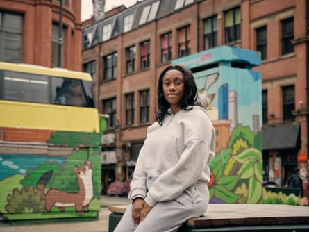 Student Yao Tafa in Manchester’s Northern Quarter