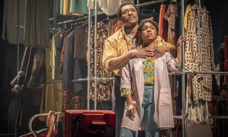 Arinzé Kene as Walker and Cherrelle Skeete as Darlene.