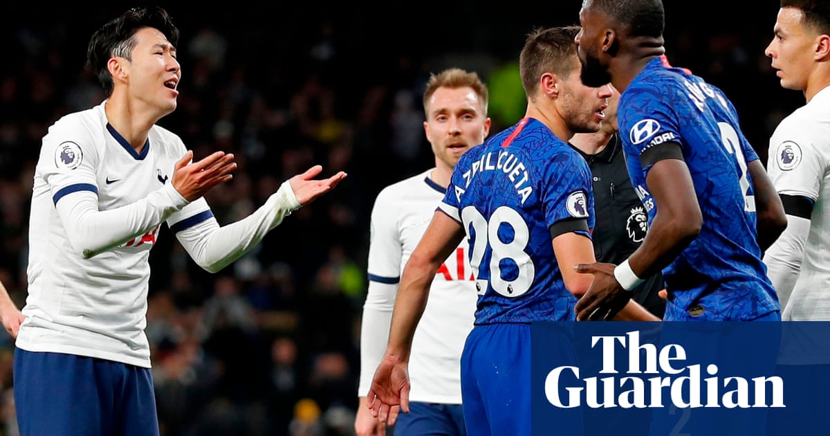 Chelsea Supporter Arrested For Allegedly Racially Abusing Son Heung Min Football The Guardian