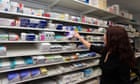 Almost half of UK adults struggling to get prescription drugs amid shortages