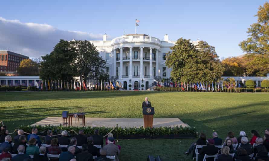 Biden basks in bipartisan triumph – but is it a new start or a swansong? | Joe Biden 1 4000