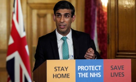 The chancellor, Rishi Sunak, announces measures to help the self-employed during the coronavirus crisis on Thursday. 