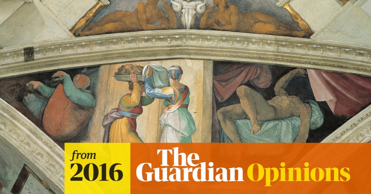 This Sistine Code Theory Is Daft Michelangelo Is Not A Feminist Hero Jonathan Jones Opinion The Guardian