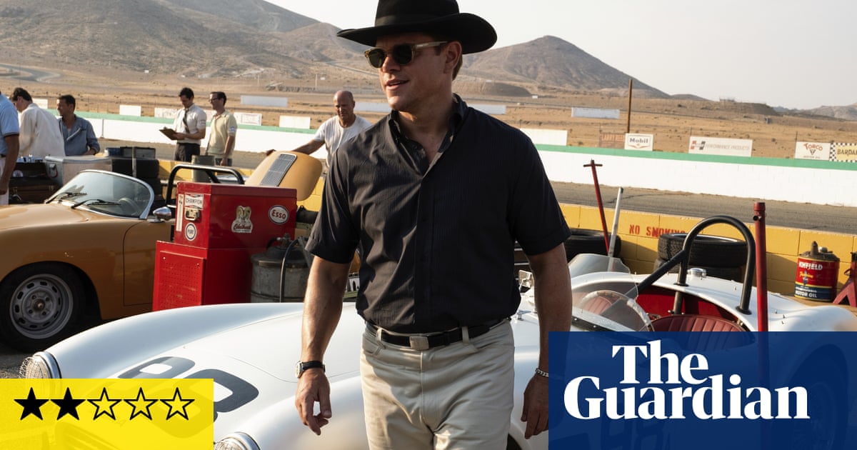 Ford v Ferrari review – motor-racing drama gets stuck in first gear