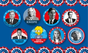 Blind ambition and scented candles ... the Democratic candidates.