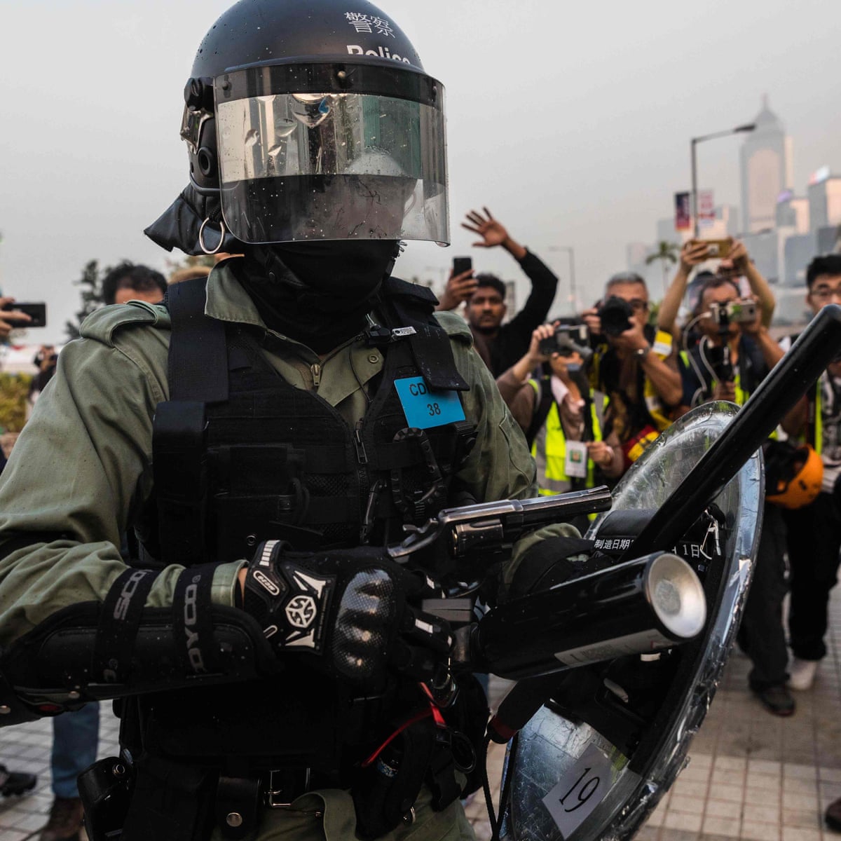 Chinese Riot Police