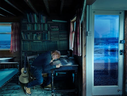 Ed Sheeran photographed by Annie Leibovitz.