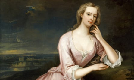 Detail from a portrait of Henrietta Howard.