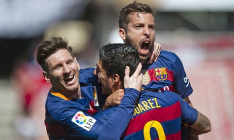 Granada V Barcelona La Liga Title Race Climax As It Happened