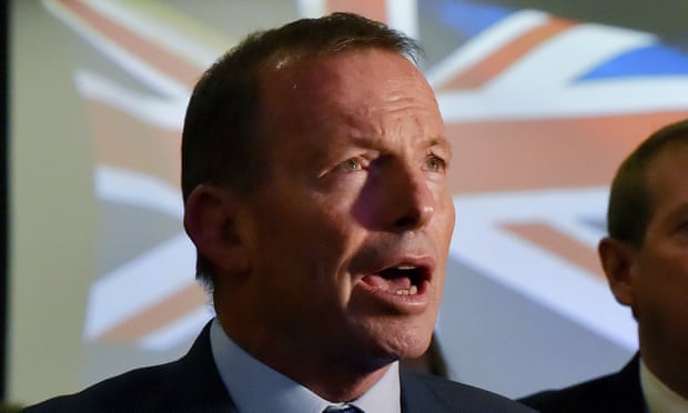 Tony Abbott says Europe is facing 'peaceful invasion' of asylum seekers 