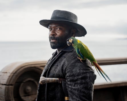David Oyelowo is Long John Silver in a new adaptation of Treasure Island.