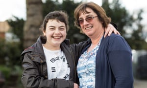 Chloe and her mum, Fabienne.