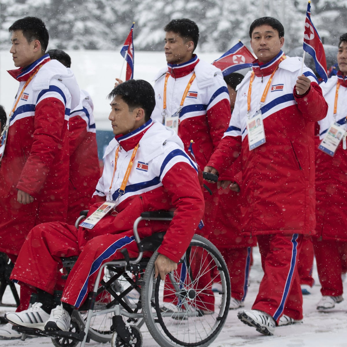 North Korea S Paralympic Presence Raises Eyebrows As Winter Games Open Paralympics The Guardian North Korea Winter Olympics 2022