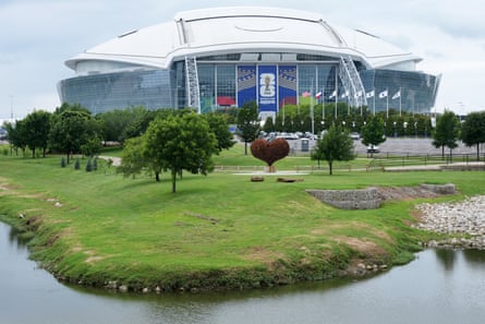 A general view of the Dallas Stadium in Texas, where England will play Croatia in their opening World Cup match on Wednesday.