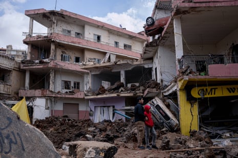 Middle East crisis live: Fire engulfs Kuwait city tower as Iranian strikes hit the Gulf; Trump says Iran being ‘decimated’