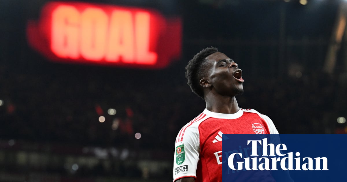 Arsenal's winning run goes on as Nwaneri and Saka boot Brighton from Carabao Cup