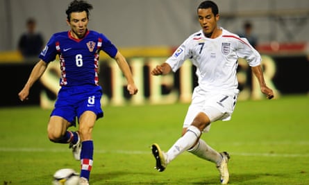 Theo Walcott had a successful career despite an impossible standard | Theo Walcott 1 Theo Walcott scored his England hat-trick against Croatia in September 2008