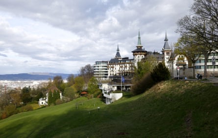 Dolder Grand hotel in Zurich.