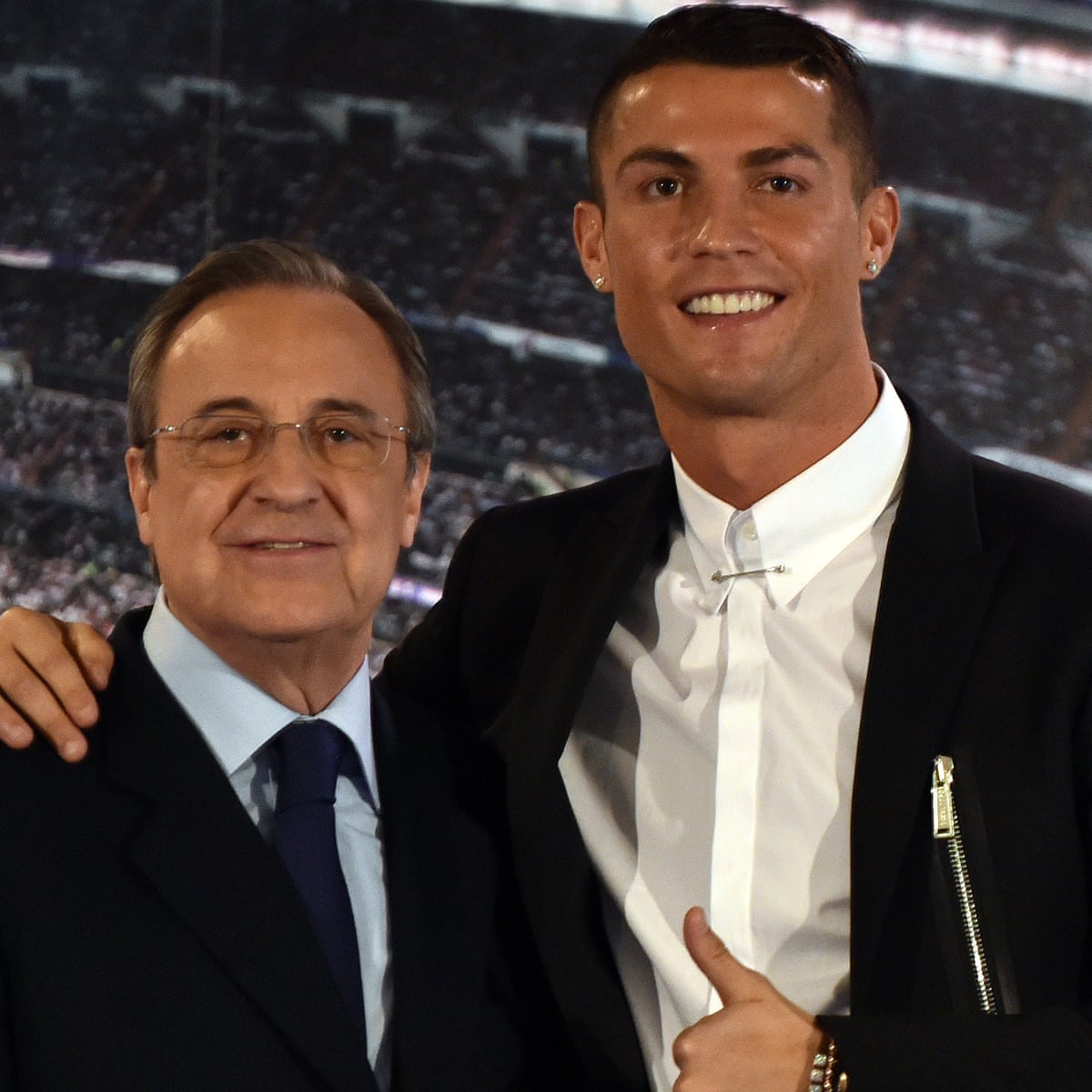 Florentino Pérez describes Cristiano Ronaldo's situation as 'very strange' | Cristiano Ronaldo | The Guardian