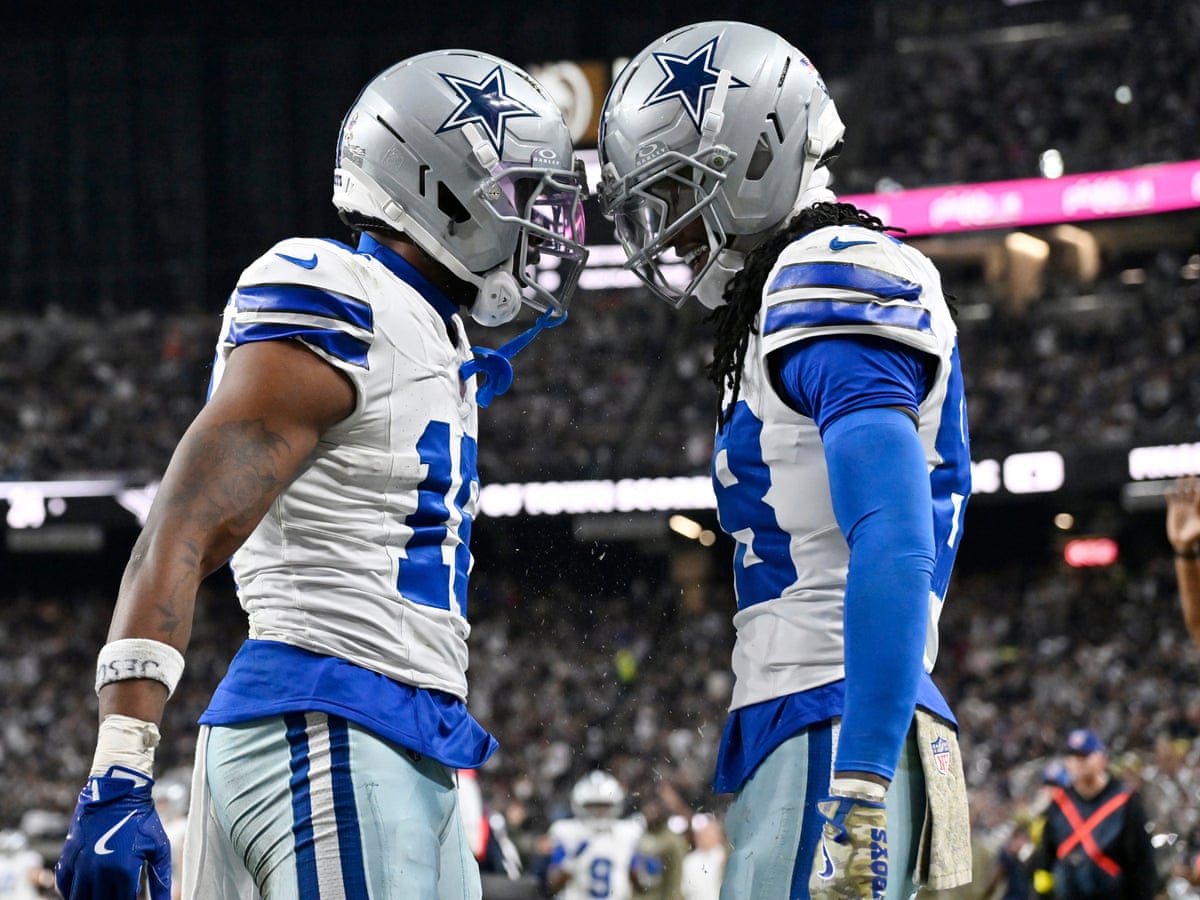 'We love Marshawn': Prescott shines as Cowboys win first game since Kneeland's death | NFL | The Guardian