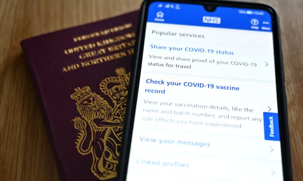The NHS app requires users to go through an ID verification process to access their services.