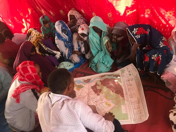 Workshop to map territory in Mayo-Kebbi Est region of Chad