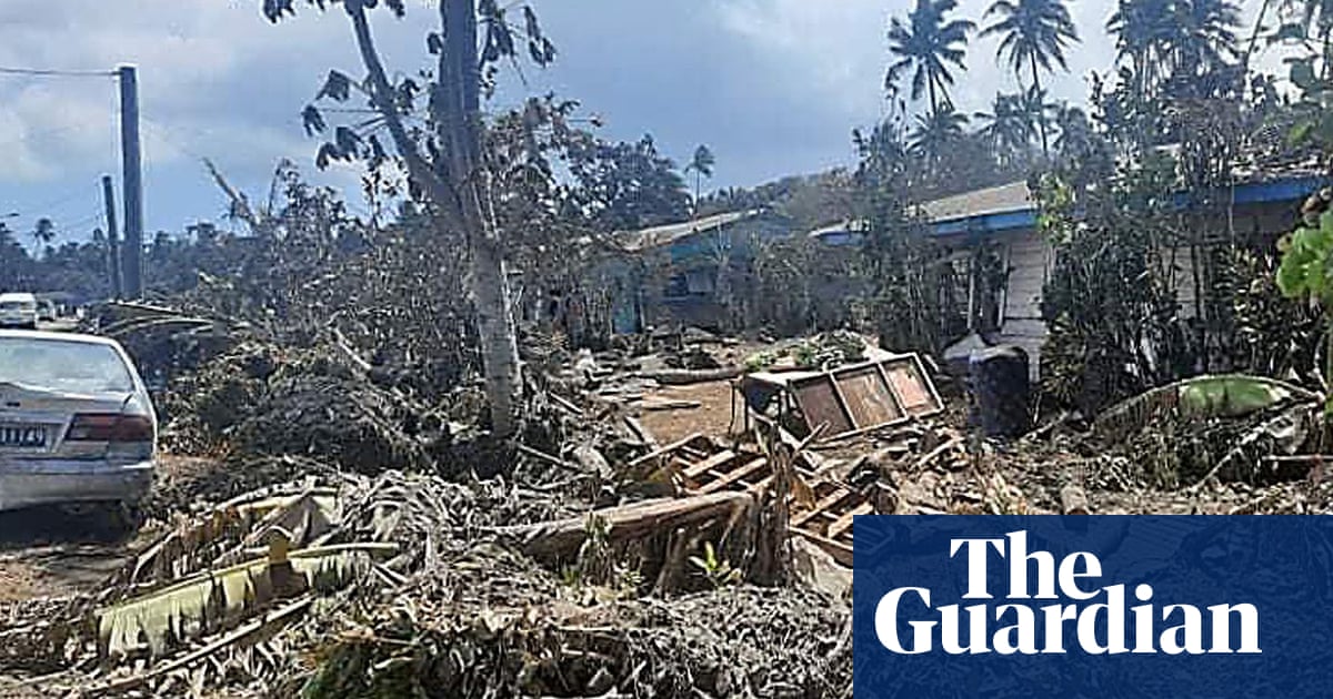 New photos show Tonga tsunami devastation as some phone lines restored | Tonga volcano | The Guardian